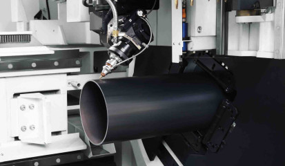 3D Laser Cutting of long pipes