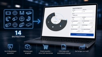 3D-CAD-Konfigurator für Blechteile