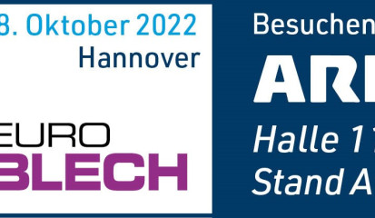 Treffen Sie ARKU auf der EuroBLECH 2022