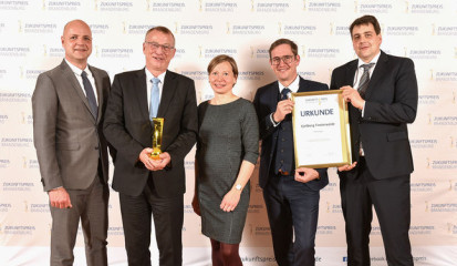 Die Auszeichnung mit dem Brandenburger Innovationspreis