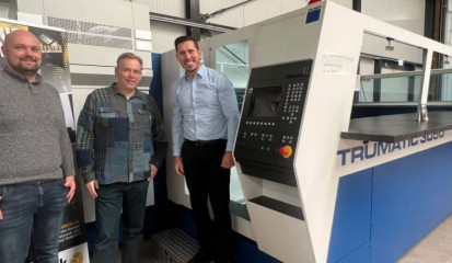 Die Bar dient künftig als Treffpunkt bei Matyssek Metalltechnik
