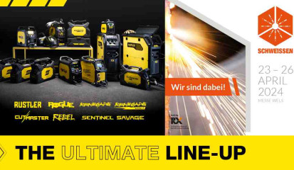 ESAB auf der Messe Schweissen in Wels