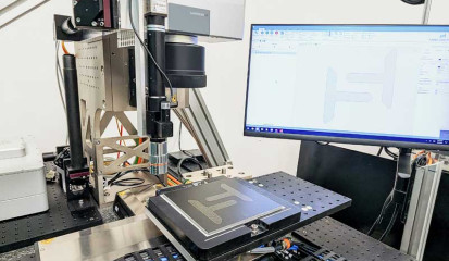XL SCAN Aufbau im Laserlabor von Turner Laser Systems