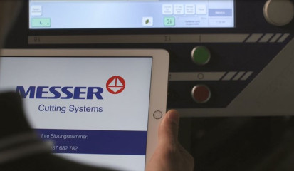 Mit „Visual Service“ zeigt die Messer Cutting Systems GmbH, wie auch aus der Distanz die Hilfe gleich nebenan steht