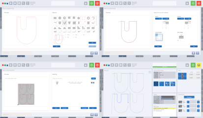 Screenshots E°Cut HMI Makrobibliothek