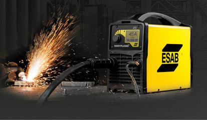 Die Modelle Handy-Plasma 35i und 45i von ESAB vereinfachen Einrichtung und Bedienung