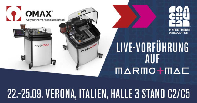 Hypertherm auf der Marmomac 2026