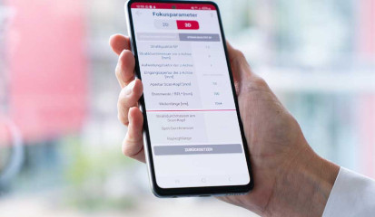 Die SCANcalc App ermöglicht komplexe Berechnungen für 2D- und 3D-Scan-Systeme