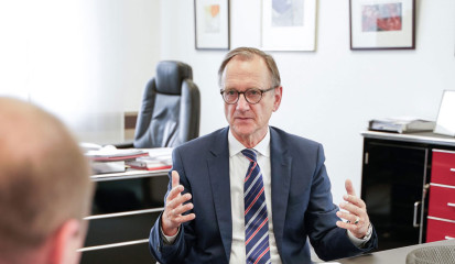 Hans Jürgen Kerkhoff Präsident und Geschäftsführer der Wirtschaftsvereinigung Stahl © Wirtschaftsvereinigung Stahl