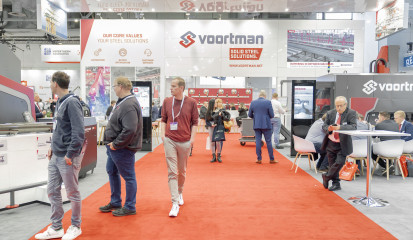 Voortman Stand auf der EuroBLECH 2022