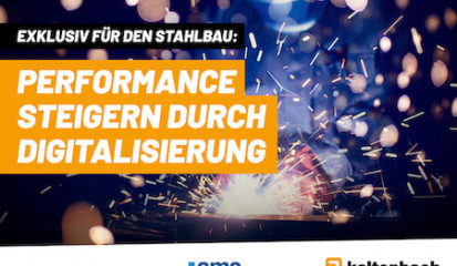 Online-Event für den Stahlbau: Performance steigern durch Digitalisierung