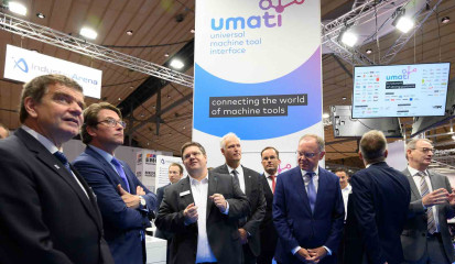 Eröffnungsrundgang mit Bundesminister Andreas Scheuer auf der EMO Hannover 2019