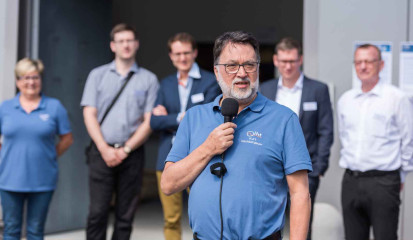 Kurt Nachbargauer eröffnet die Veranstaltung