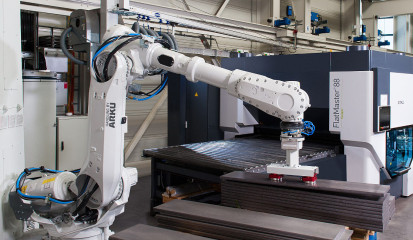 Engraten mit dem Roboter