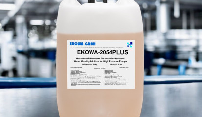 Wasserzusatz für Hochdruckpumpen – vermindert Verschleiß, Korrosion und Ablagerungen