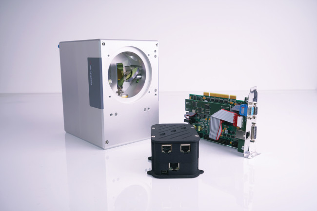 2D-Scan-System, RTC6 Ansteuerkarte und die 'Open Interface Extension' zur Bündelung von Laser-Prozessdaten