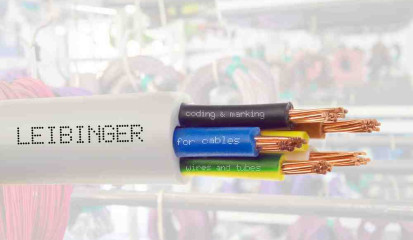 LEIBINGER bietet Kennzeichnungslösungen für die Kabel-, Draht- und Rohrindustrie.