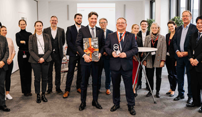 Offizielle Jubiläumsfeier am 3. Dezember 2019 in der Deutschen Niederlassung von Mitsubishi Electric Europe in Ratingen