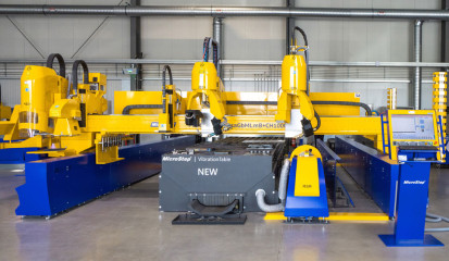 MicroStep VibrationTable für Plasma- und Autogenschneidanlagen