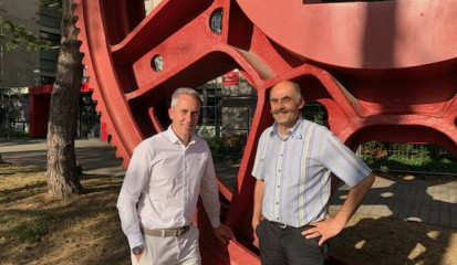 Lantek-CEO Alberto López de Biñaspre (links) und Christoph Lenhard, Leiter des deutschen Lantek-Büros und Vertriebsleiter für die DACH-Region