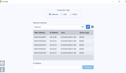 E°ConSet Screenshot
